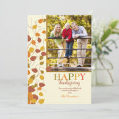 Uitnodiging voor foto's van magnifieke Herfst (Staand voorkant)