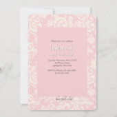 Uitnodiging voor foto's van Precious Lace (Achterkant)