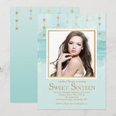 Uitnodiging voor foto's van Shining Star (Voorkant / Achterkant)