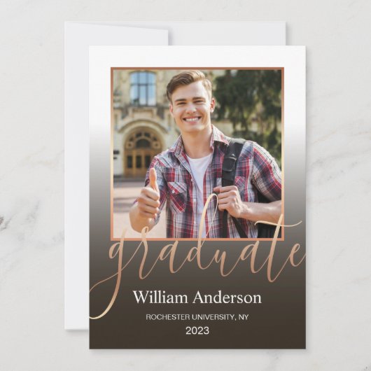 Uitnodiging voor Fotowedstrijd aan de afstuderen U (Voorkant)