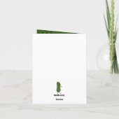 Uitnodiging voor Franken-dilligurken (Achterkant)