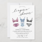 Uitnodiging voor Franse Lace Lingerie (Voorkant)