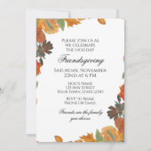 Uitnodiging voor Friendsgiving (Voorkant)