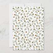 Uitnodiging voor Friendsgiving Kerst- en Thanksgiv (Achterkant)