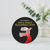 Uitnodiging voor Fun & Creepy Halloween Party (Staand voorkant)