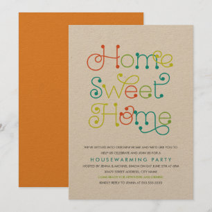 Uitnodiging voor Fun & Whimsical Housewarming Part