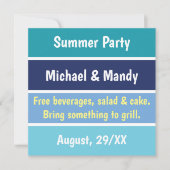 Uitnodiging voor Funny Party (Voorkant)