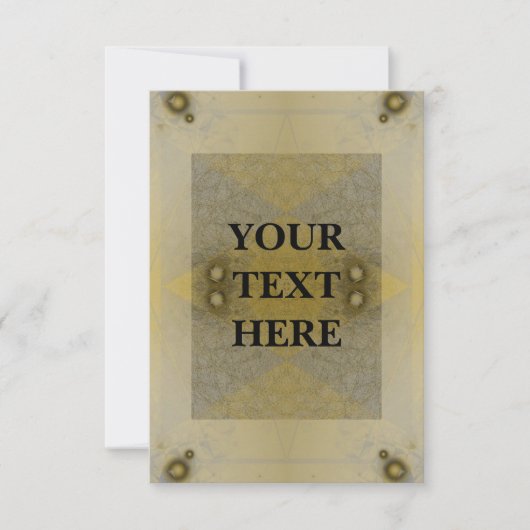 Uitnodiging voor Futuristic Art Deco Party (Voorkant)