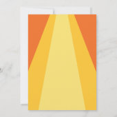 Uitnodiging voor game Show Party (Achterkant)