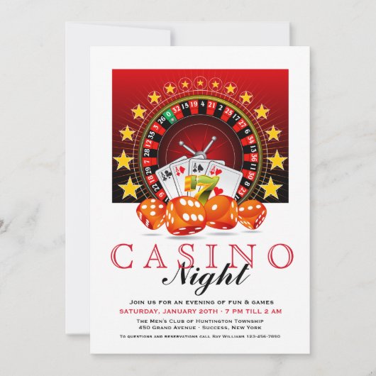 Uitnodiging voor gamingnacht (Voorkant)