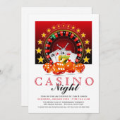 Uitnodiging voor gamingnacht (Voorkant / Achterkant)