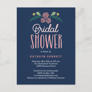 Uitnodiging voor  Garden Bridal Shower
