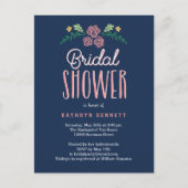 Uitnodiging voor  Garden Bridal Shower (Voorkant)