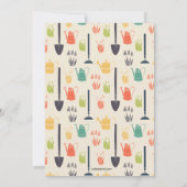 Uitnodiging voor Garden Club (Achterkant)