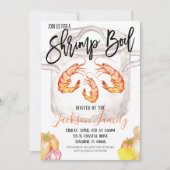 Uitnodiging voor garnalen kookfestijn (Voorkant)