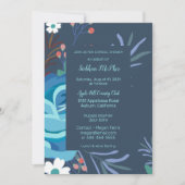 Uitnodiging voor gebilderde flesjesbridale douche (Voorkant)