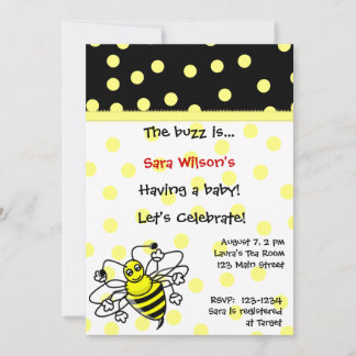 Uitnodiging voor geel en zwart schoeisel