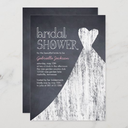 Uitnodiging voor gekalkte garnalenkuip (Voorkant / Achterkant)