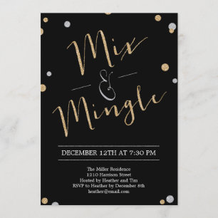 Uitnodiging voor gemengde feestdagen