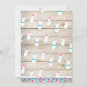 Uitnodiging voor genderonthulling van Buck or Doe (Achterkant)