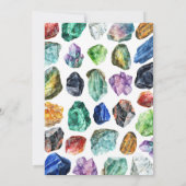 Uitnodiging voor geologie, Gem Mining Invitation (Achterkant)