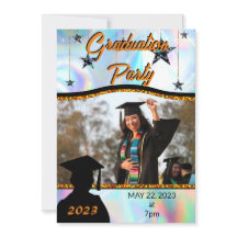 Uitnodiging voor gepersonaliseerde afstudeerpartij