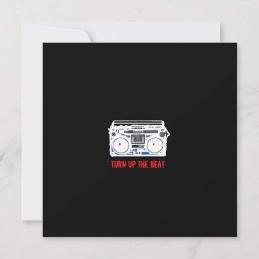 Uitnodiging voor gepersonaliseerde danspartner (Achterkant)