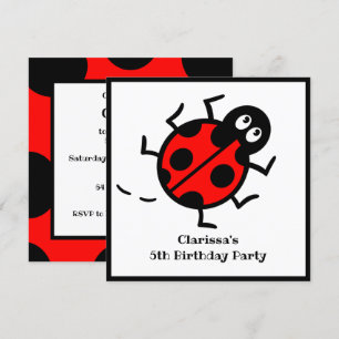 Uitnodiging voor gepersonaliseerde Ladybird Patter