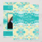 Uitnodiging voor gepersonaliseerde weddenschappen (Voorkant / Achterkant)