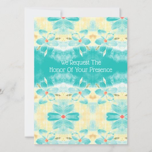 Uitnodiging voor gepersonaliseerde weddenschappen (Voorkant)