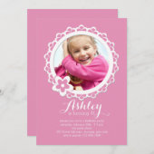 Uitnodiging voor geschulpte Lijsten (Voorkant / Achterkant)