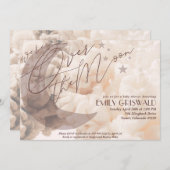 Uitnodiging voor geslachtsneutrale babyshower Over (Voorkant / Achterkant)