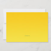 Uitnodiging voor gesneden vruchten (Achterkant)