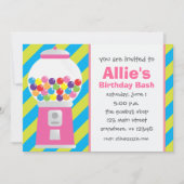 Uitnodiging voor gestripte pompmachine (Voorkant)