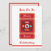 Uitnodiging voor gevechtsvliegtuigen (Voorkant / Achterkant)