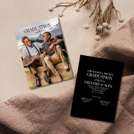 Uitnodiging voor gezamenlijk afstudeerfeest met fo