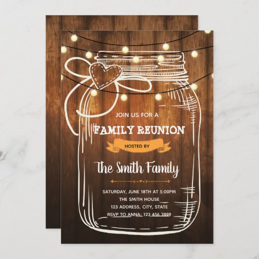 Uitnodiging voor gezinshereniging (Voorkant / Achterkant)