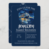 Uitnodiging voor gezinshereniging op cruiseschip v (Voorkant / Achterkant)