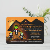 Uitnodiging voor gezinshereniging van het Hallowee (Staand voorkant)