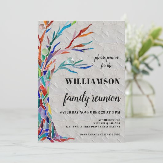 Uitnodiging voor gezinshereniging via gezinshereni (Staand voorkant)