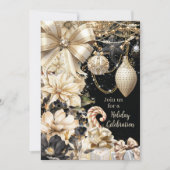 Uitnodiging voor Glaminour Holiday Party (Voorkant)