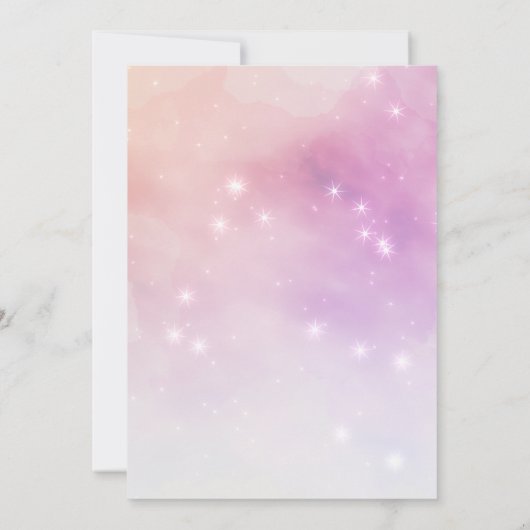 Uitnodiging voor glamourieuze make-over verjaardag (Achterkant)