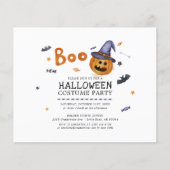 Uitnodiging voor goedkoop Halloween-kostuumfeest m (Voorkant)