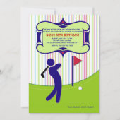 Uitnodiging voor golfers #2 (Voorkant)