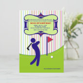 Uitnodiging voor golfers #2 (Staand voorkant)