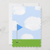 Uitnodiging voor golftoernooi (Achterkant)