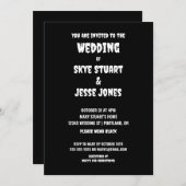 Uitnodiging voor Gothic (Voorkant / Achterkant)