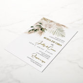 Uitnodiging voor gouden bruiloft (Gedraaid)
