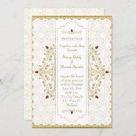 Uitnodiging voor gouden bruiloft in India