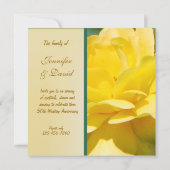 Uitnodiging voor gouden huwelijksjubileum (Achterkant)